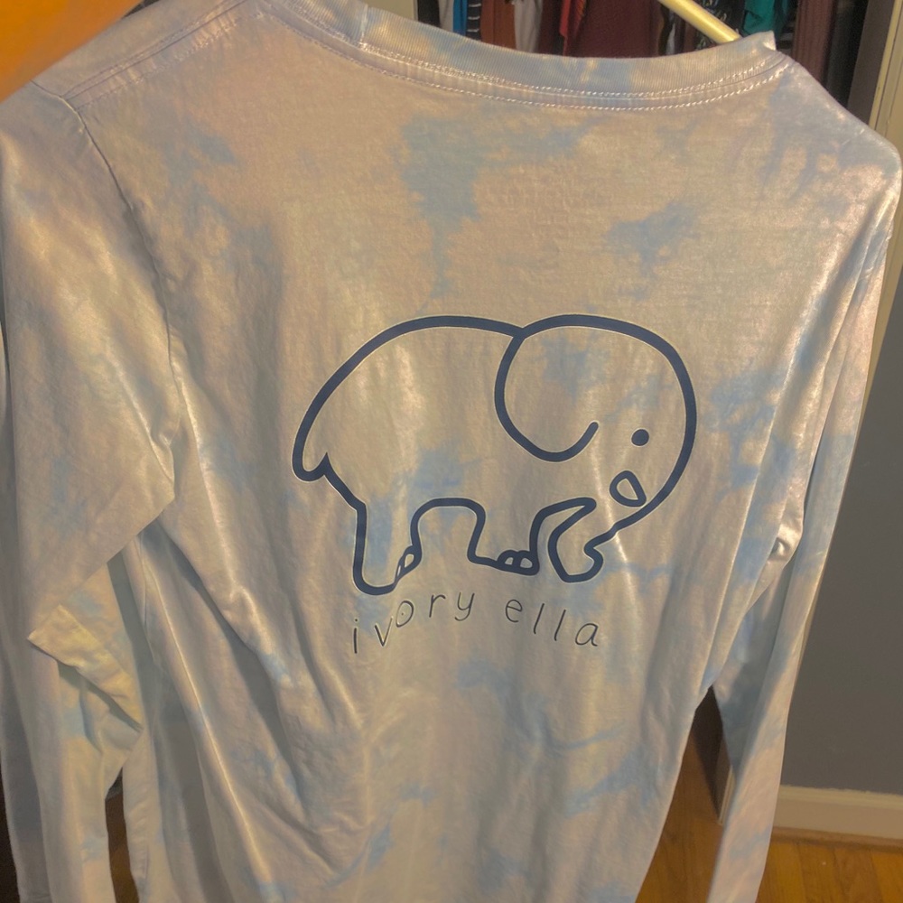 ivory ella tie dye tee